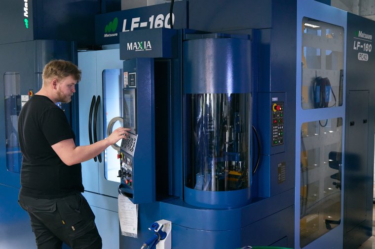Betjening av Matsuura maskineringssenter