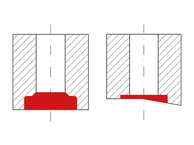 BSF – planforsenking bakfra