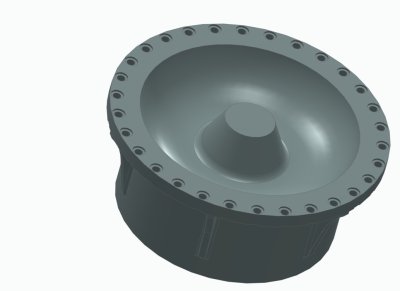 Flykomponent i Inconel 718